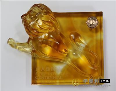 Shenzhen Lions Club 2016-2017 original lion work art was officially unveiled news 图1张
